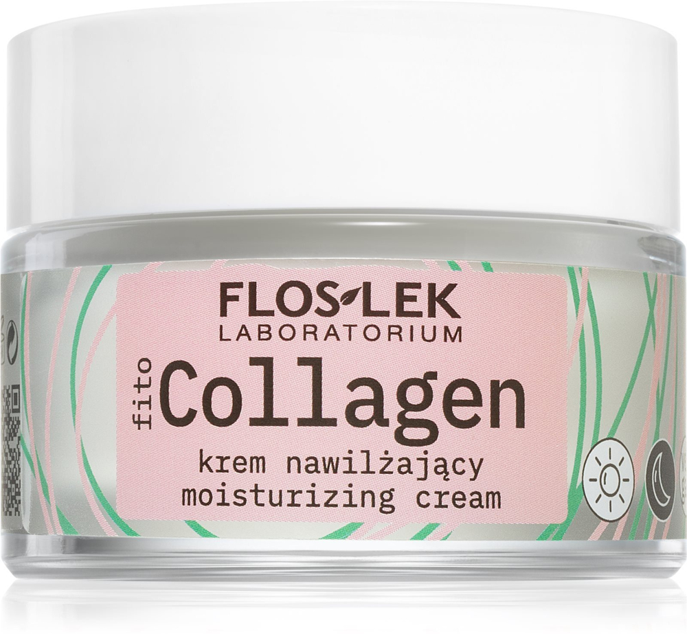 FlosLek Laboratorium Fito Collagen - легкий регенерирующий крем с увлажняющим эффектом /   50  ml  / GTIN 5905043022055