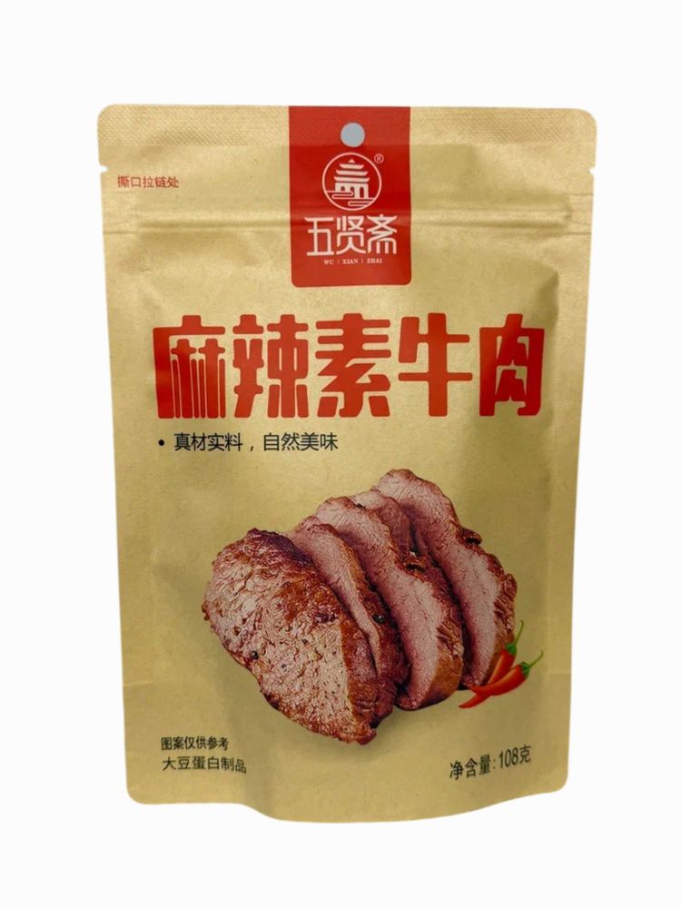 Мясо соевое Wuxianzhai острое 108 г