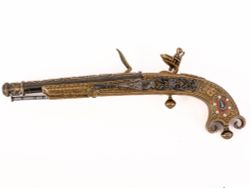 Denix Пистоль флинтлок, 18 в. Шотландия