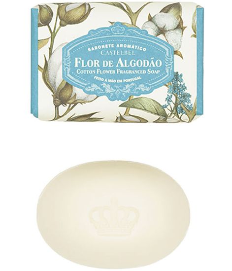 Цветы хлопка, ароматизированное мыло Cotton Flower, Castelbel Porto