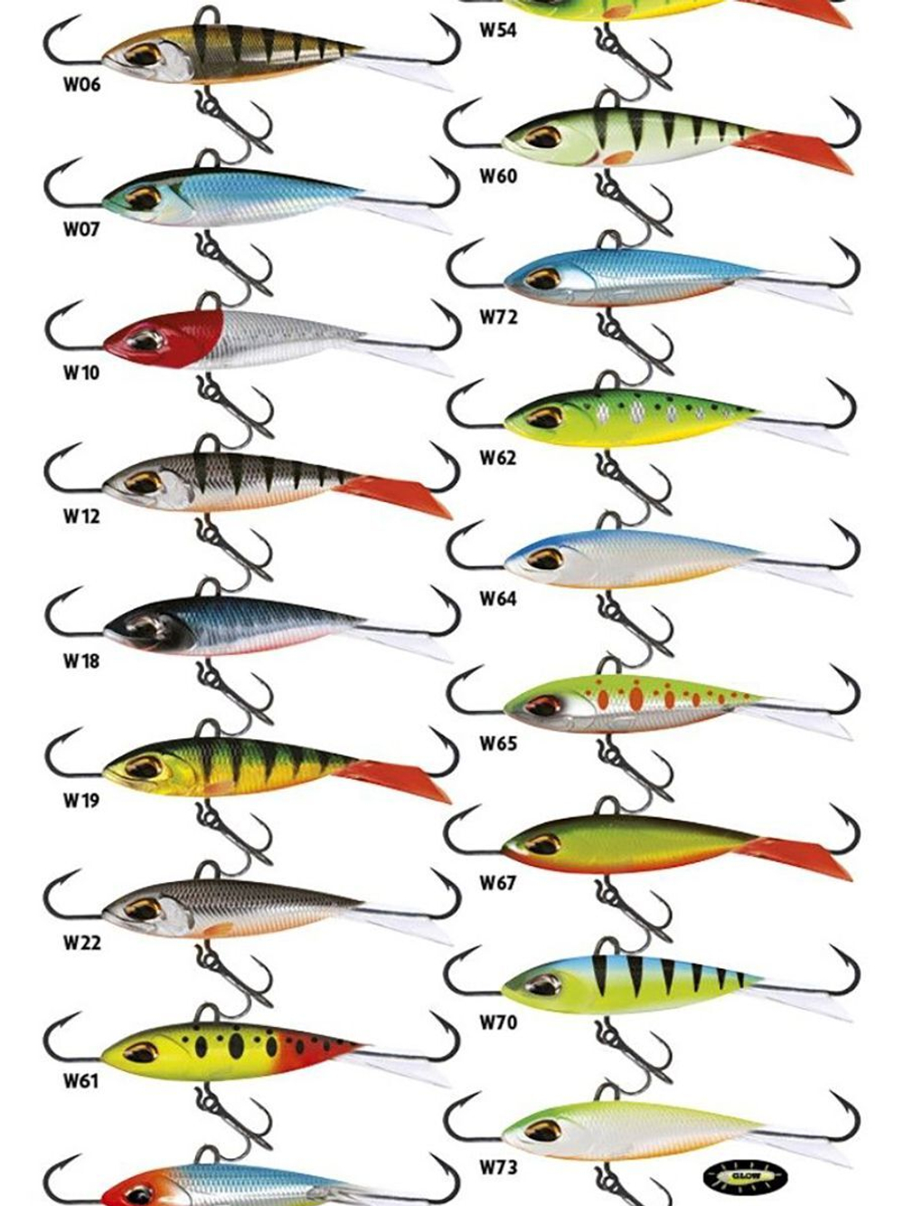 Балансир для зимней рыбалки  Dansa 40мм цвет #W73