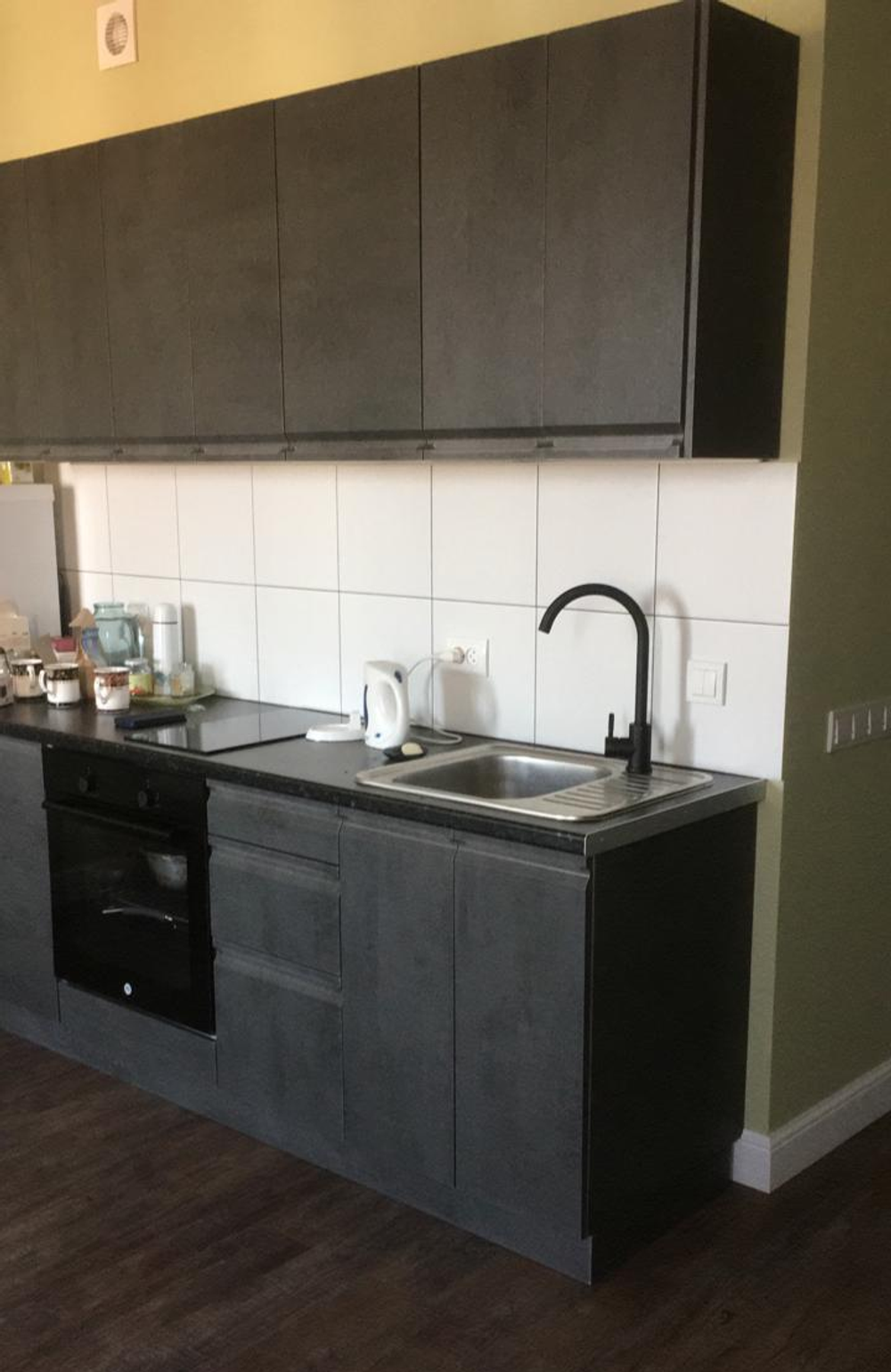 Модульная кухня "Бронкс" 1,8м Бетон