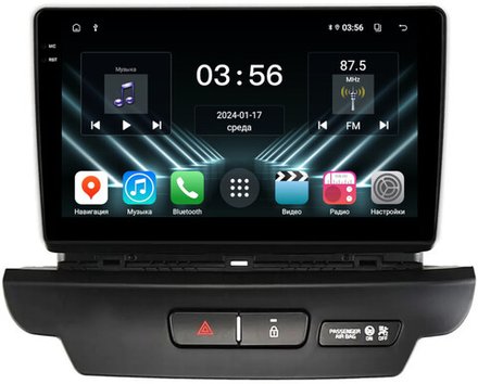 Магнитола для KIA Ceed 3 2018-2020 - FarCar DX1173M монитор 9.5" IPS на Android 13, 4+64Гб, CarPlay