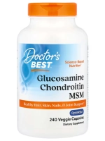 Глюкозамин хондроитин и МСМ с OptiMSM 240 растительных капсул