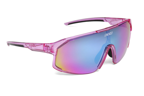 Очки KV+ ALPHA glasses pink crystal, lens peach red, SG15.12