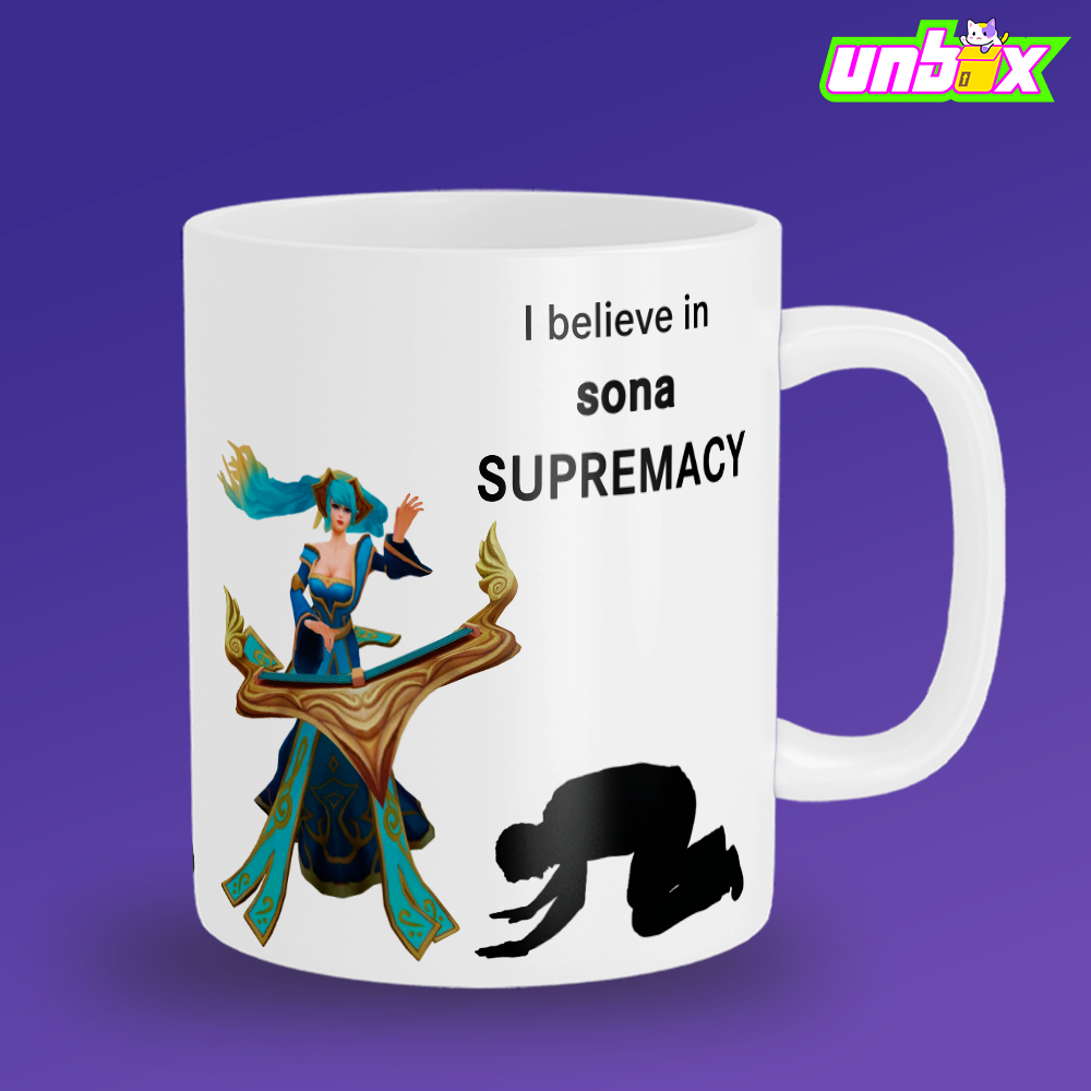 Кружка Sona supremacy Сона League Of Legends Лига Легенд