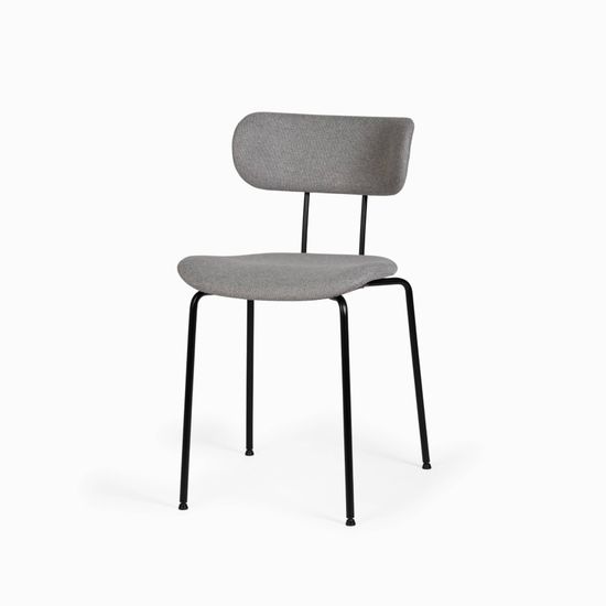 Стул Pedigree металлический каркас, темно-серая ткань
