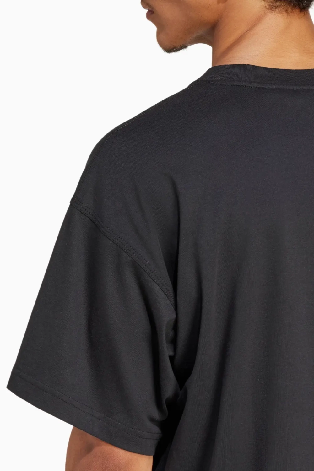 Футболка adidas Trefoil Essentials Oversized - черный