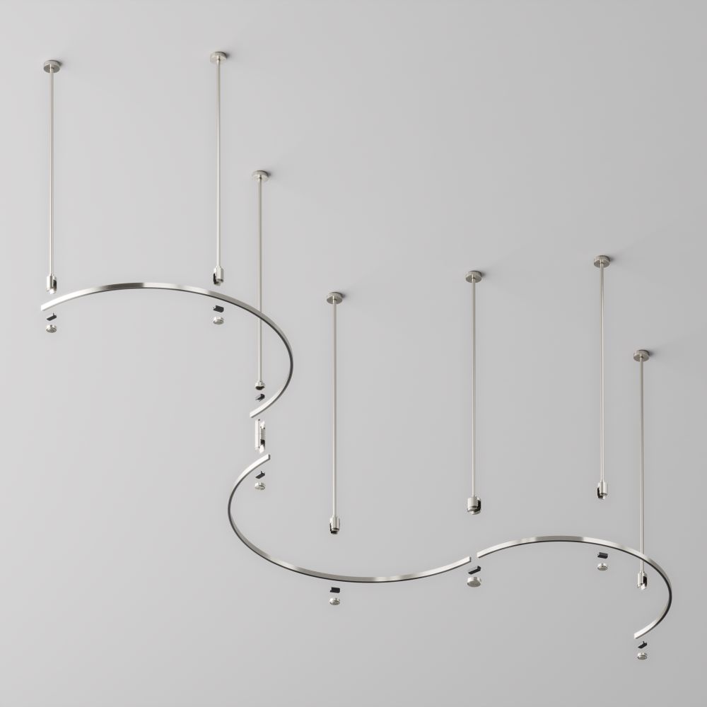 Шинопровод магнитный накладной Maytoni Flarity TRX154-SR-D650-PT