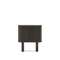 Mailen Прикроватная тумбочка из ясеневого шпона с темной отделкой 50 x 55 см