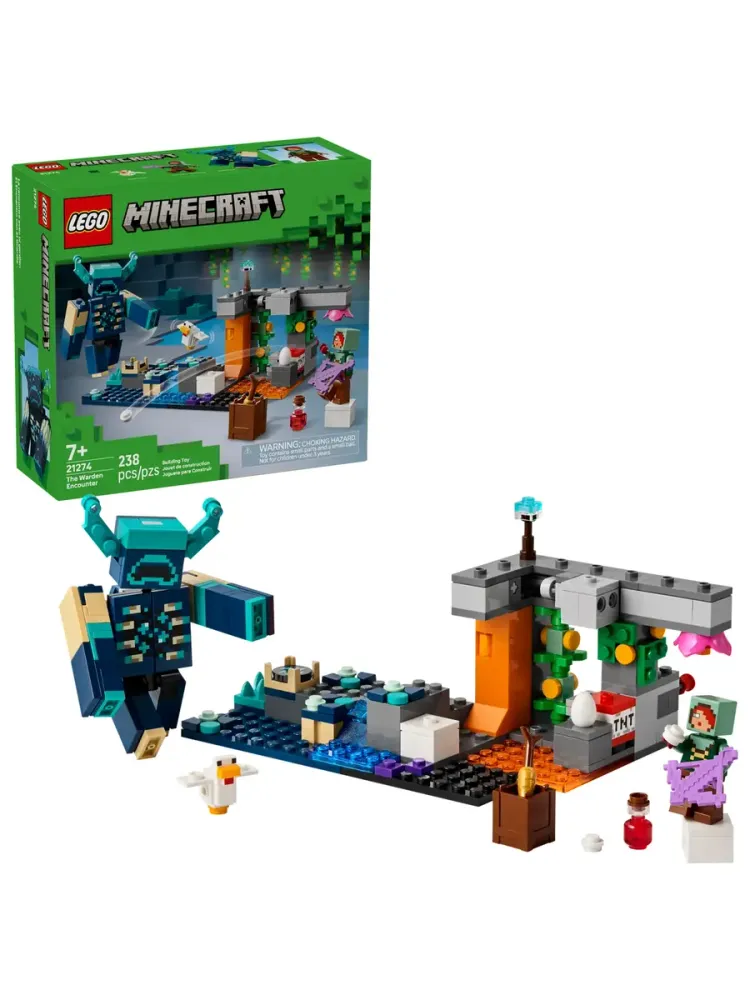 Конструктор Minecraft 21274 Встреча с Надзирателем