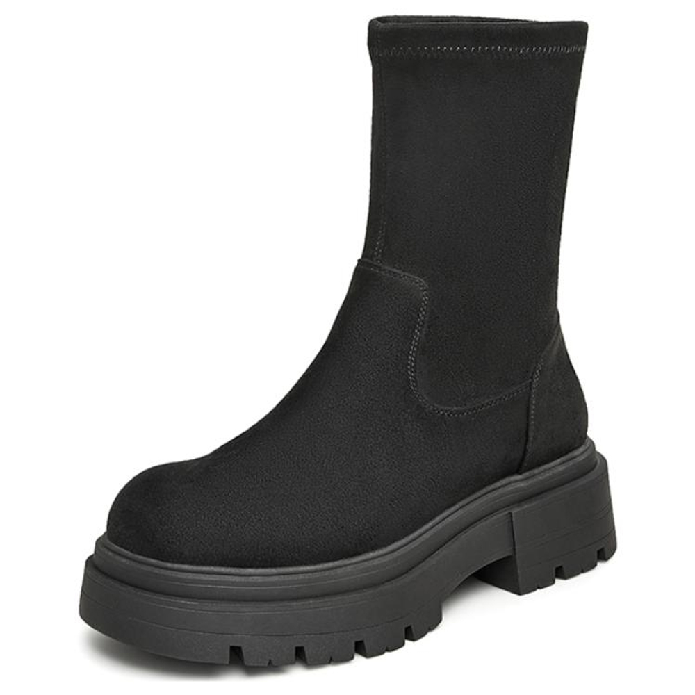 Tata Stretch & Sock Boots Women"s Black