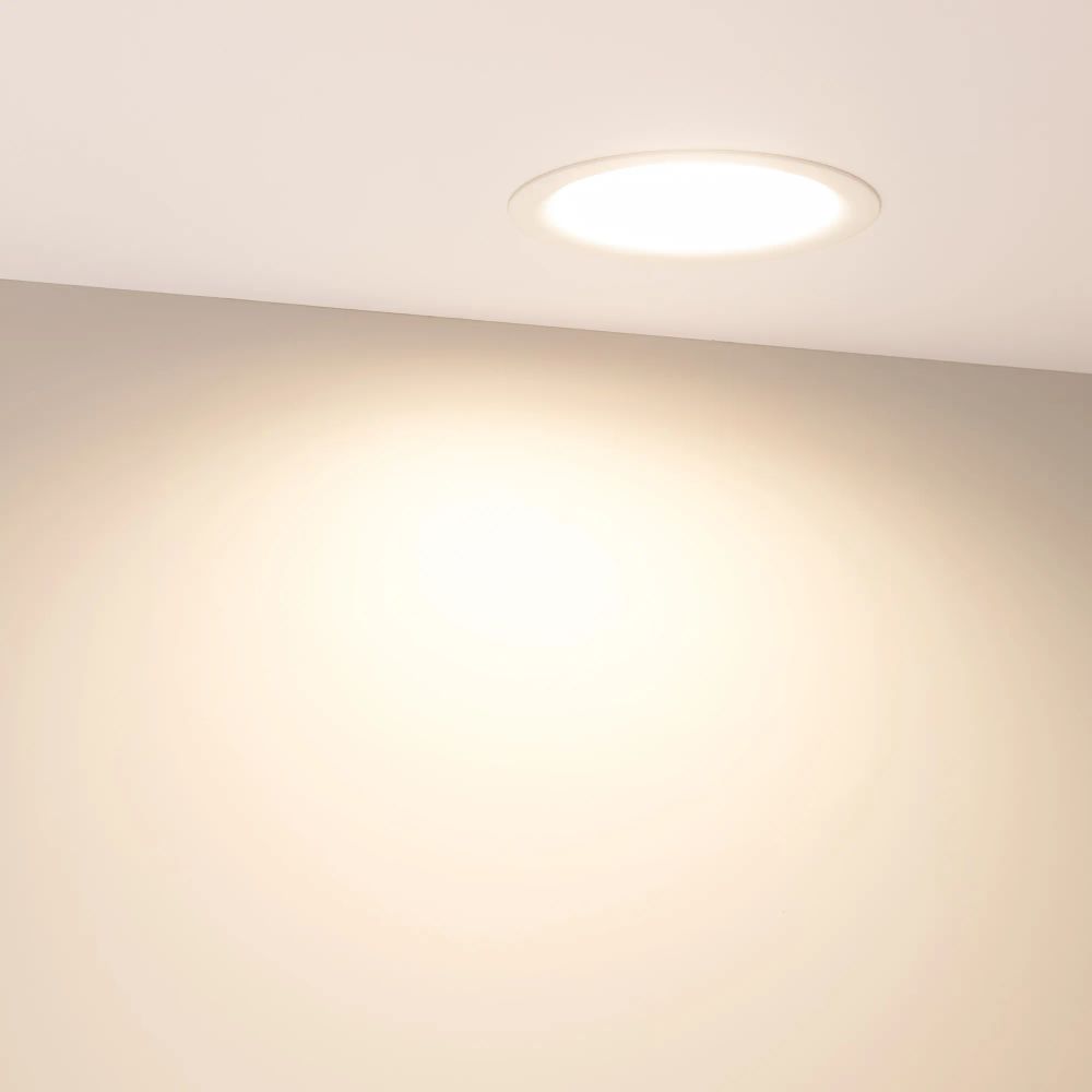 Светильник MS-BLIZZARD-BUILT-R115-10W Warm3000 (WH, 100 deg, 230V) (Arlight, IP20 Металл, 3 года) 036577