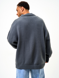 Кардиган UNISEX вязаный оверсайз на пуговицах