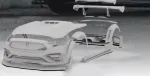 Карбоновый широкий обвес для Ford Mustang S550 2015-2023 Форд Мустанг тюнинг Robot robotbodykits