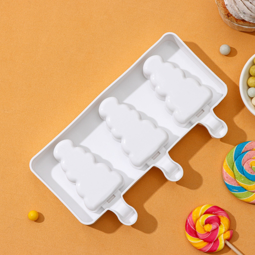 Форма для эскимо "Елочка" 3 яч, 6,8×4,3×2,2 см