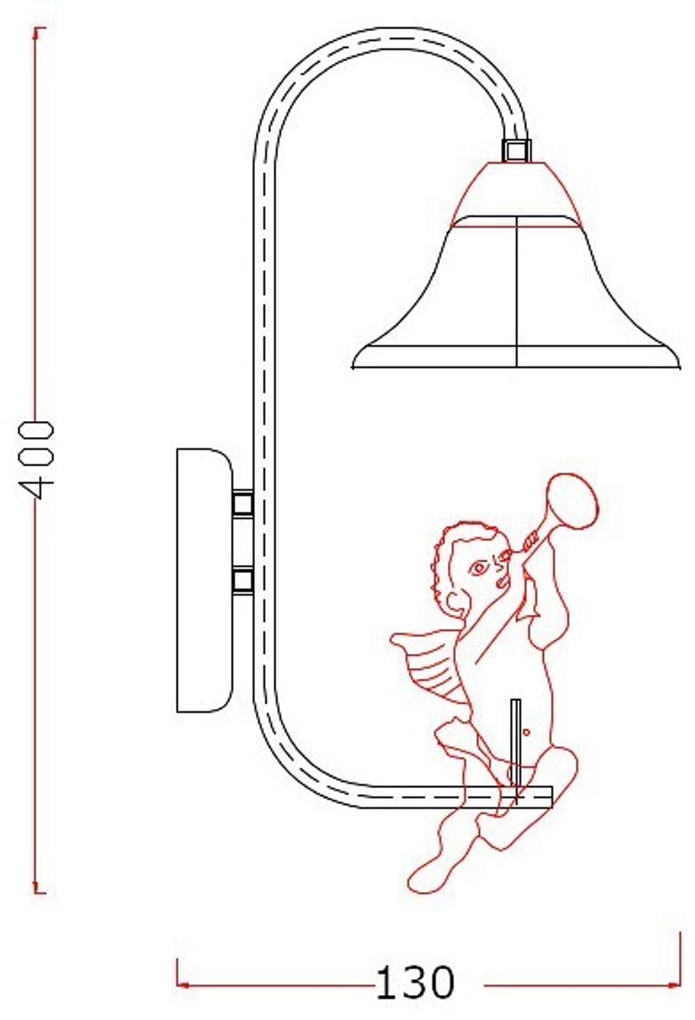 Бра Escada Angel 10169/1A