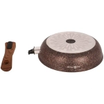 Сковорода 240мм со съемной ручкой, АП линия «Granit Ultra Induction» (red)