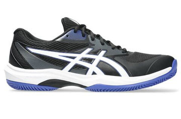 Мужские теннисные кроссовки Asics Game FF Clay/OC - black/white