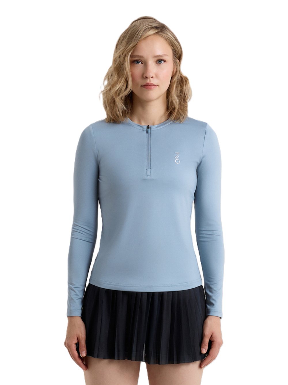 ОДЕЖДА ДЛЯ ТЕННИСА Женская, Футболка с рукавом SEVENSIX MAYA LONGSLEEVE .
