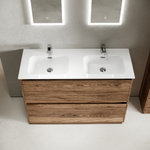 Тумба напольная под раковину Sancos Libra Floor, дуб чарльстон 1190х450х840 мм