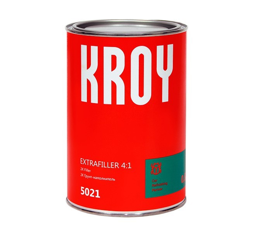 5021  KROY 2K EXTRAFILLER  4:1 Грунт-наполн. черный - 0,8 л. + отверд. H512 0,2 L