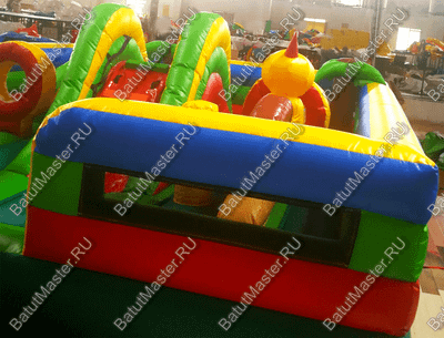 Надувной батут "Гусеничка"