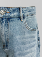 Джинсовые шорты ViCOLO 1021 бермуды однотонные со стрейчем