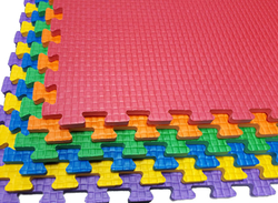 Будо-мат (татами) BABYPUZZ (1 плита 100x100x2,5см, 1кв.м./уп) "Фиолетовый"