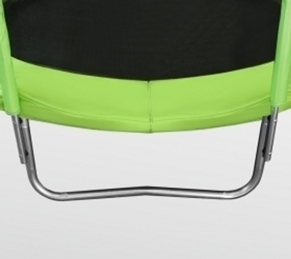 ARLAND Батут 8FT с внутренней страховочной сеткой и лестницей (Light green)