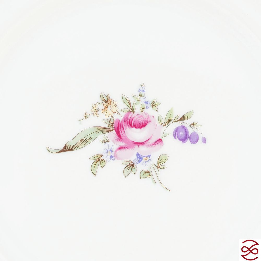 Набор тарелок плоских 21 см Repast Мейсенский букет( 6 шт)