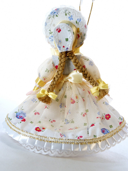 Кукла-подвеска Девочка Полианна