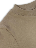 Костюм для девочек (свитшот, шорты) серый, р.122 (MINAKU)