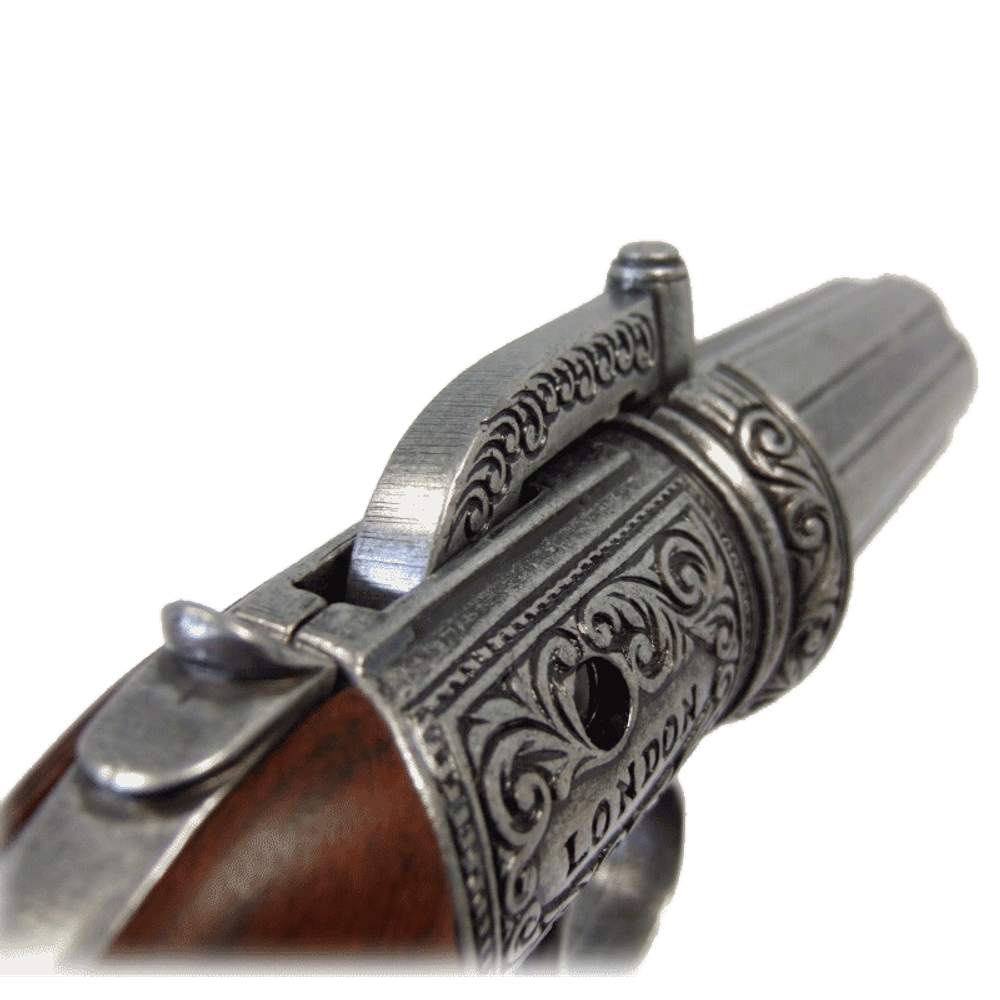 Denix Револьвер "Пепербокс" 6 стволов, Англия, 1840 г