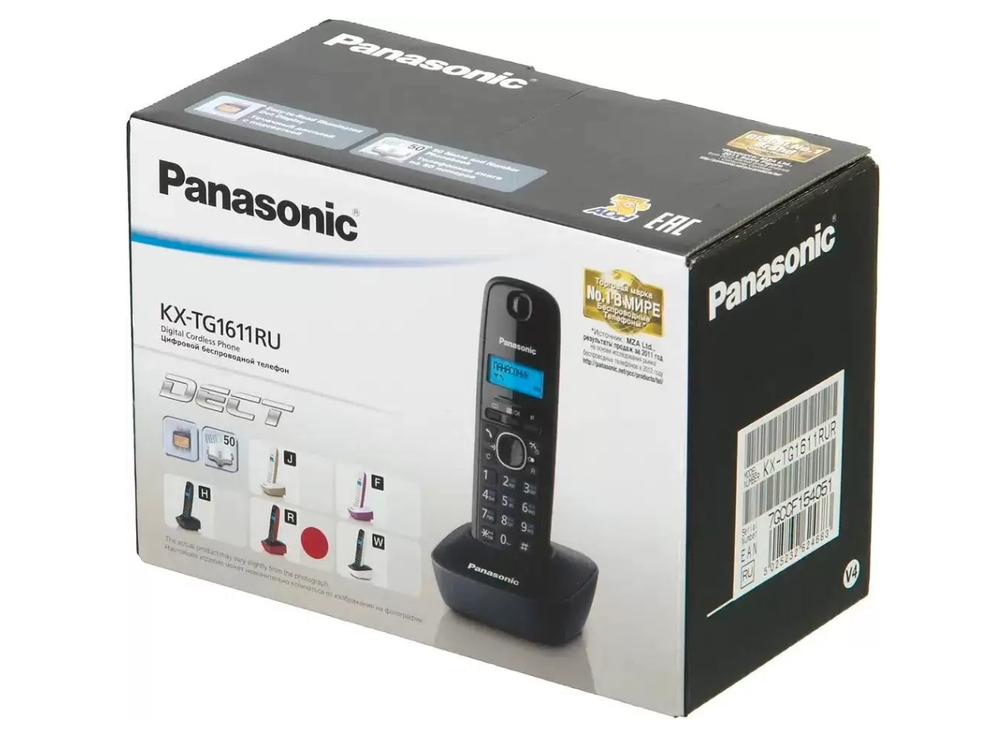 Радио телефон цифровой PANASONIC KX-TG1611RU