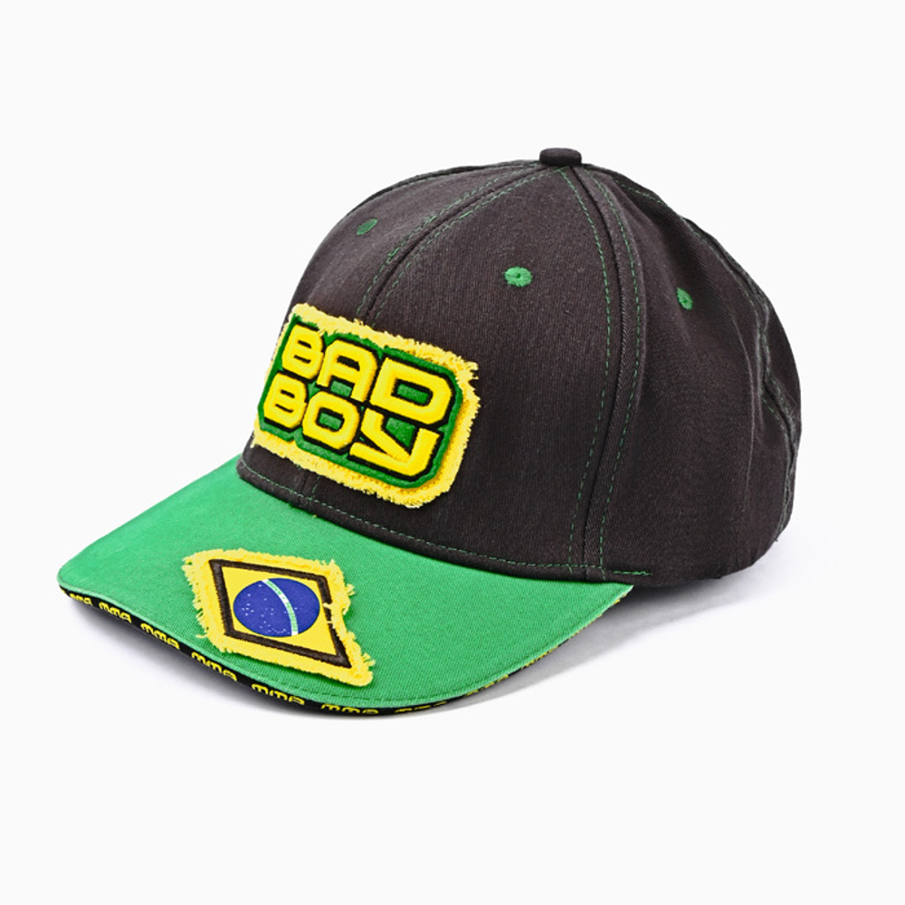 Бейсболка Bad Boy Jiu Jitsu Black