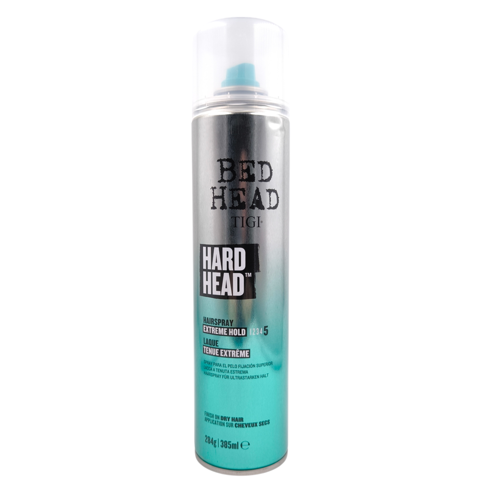 Лак для волос HARD HEAD экстрасильной фиксации TIGI BED HEAD 385 мл Англия