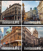 Тетрадь А5 96л. клетка "Ночные города" офс.№2 (Creativiki)