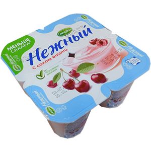 ЙОГУРТ НЕЖНЫЙ ВИШНЯ 1.2% 100ГР CAMPINA