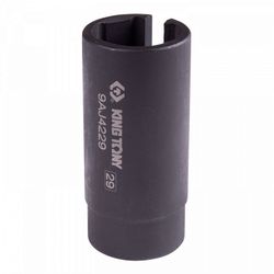 KING TONY (9AJ4229) Головка для датчика давления масла 1/2", 29 мм, разрезная, глубокая