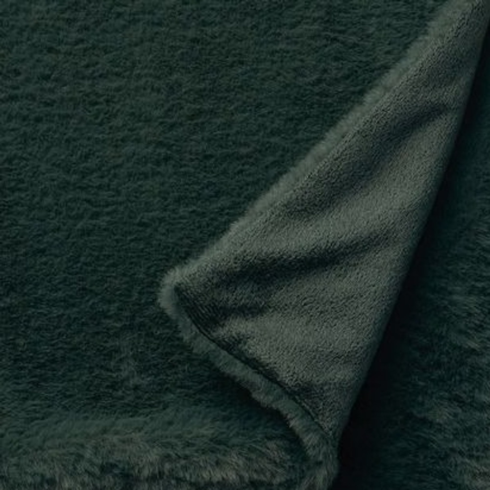 Плед SOLTULPAN, 130x170, темно-зеленый