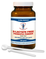 Custom Probiotics D-lactate free probiotic powder 50 g.