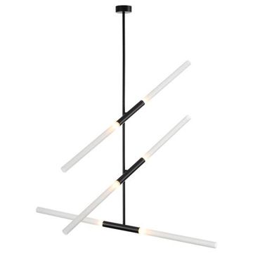 4307/6 HIGHTECH ODL22 277 черный Потолочный светильник IP20 G9 6*40W SOHO