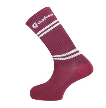 Носки унисекс Guahoo G51-2603CW, бордовый