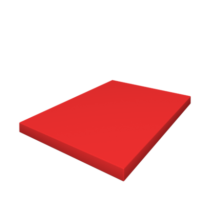 Элемент мягкой формы 1000x700x50 (красный)