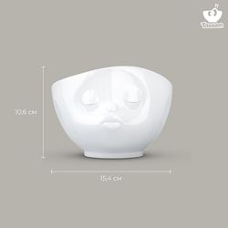 Чаша Kissing, 500 мл, белая