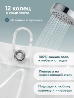 Штора для ванной комнаты 180*180, Defender Home