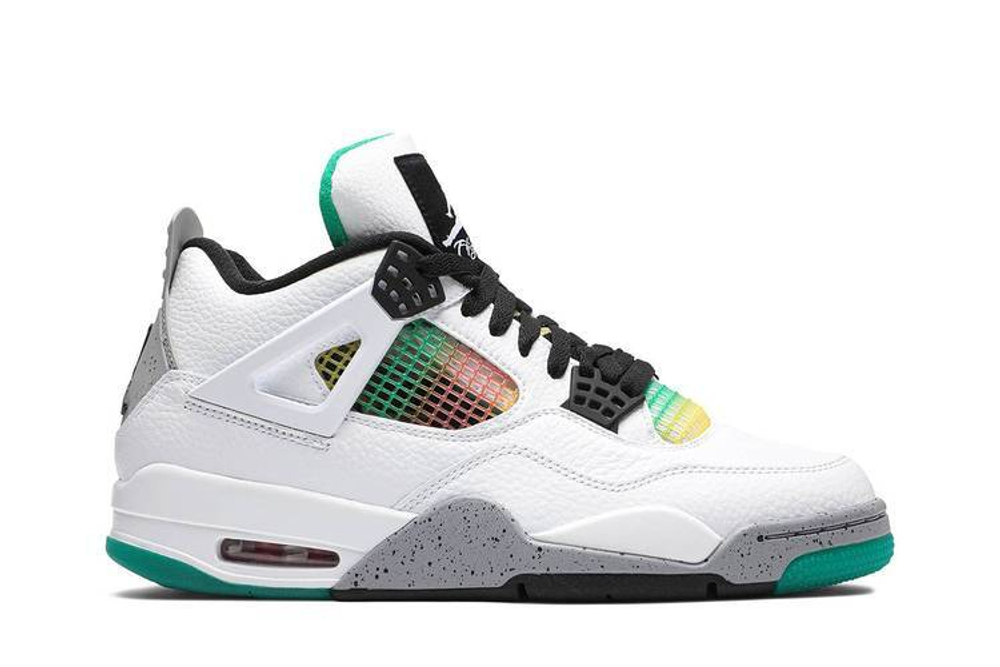 Кроссовки Jordan Air Jordan 4 Retro Lucid Green (Женская размерная сетка)