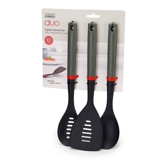 Набор из 3-х кухонных интрументов Josseph Joseph Duo красный