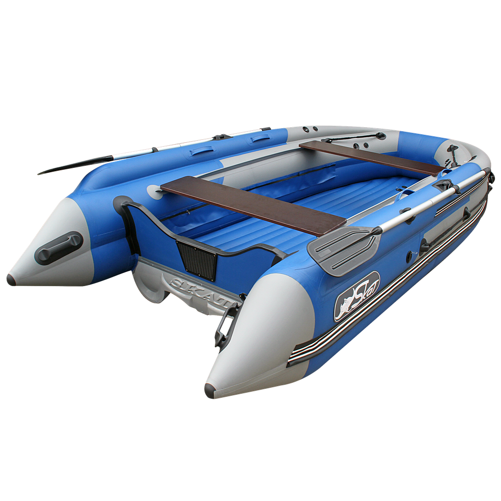 Лодка ПВХ Angler SKAT Тритон 430NDFi с Интегрированным фальшбортом ( Скат 430Fi ) -